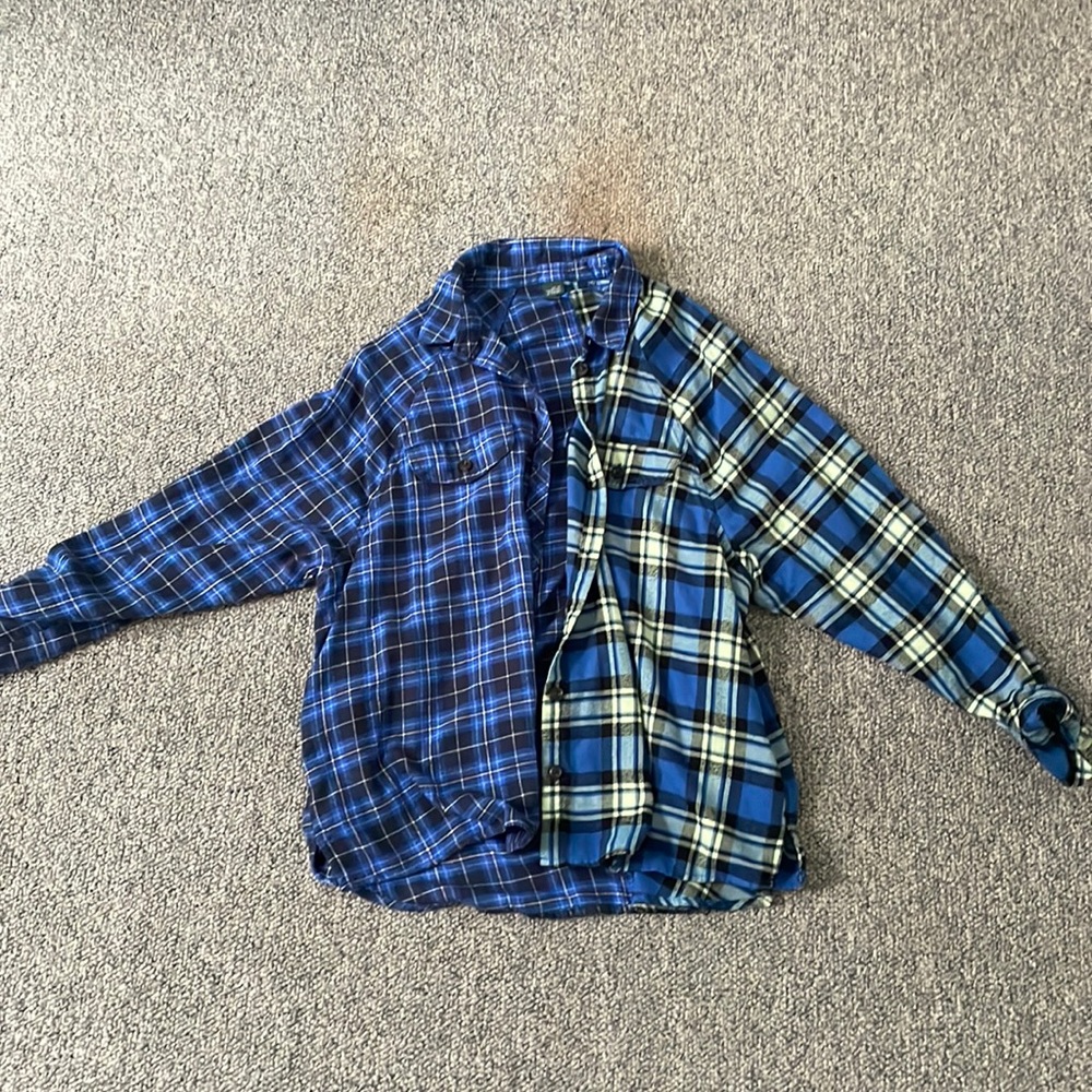 Plaid shirt from target barely worn. Size medium. Also has pockets!